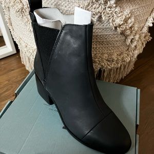 Toms Esme Boot Black Sz 8